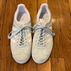 Mint Adidas Gazelle sneakers